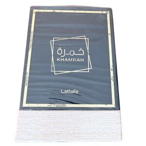 Lattafa Khamrah Eau de Parfum 100ml 3.4oz EDP Spray New Sealed UAE Fragrance